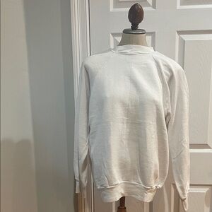 Vintage Oneita Power sweats White Men's Sweatshirt size L 42 44